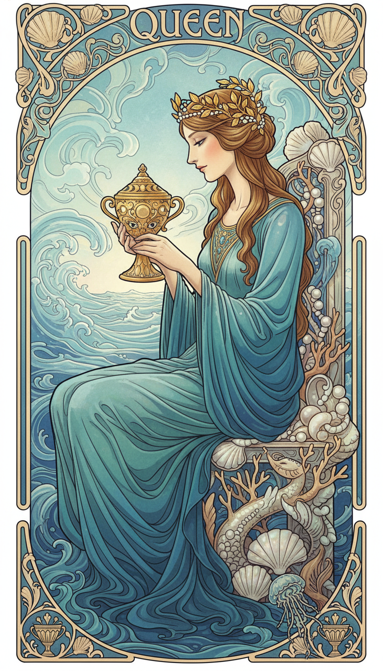 Queen of Cups tarot card